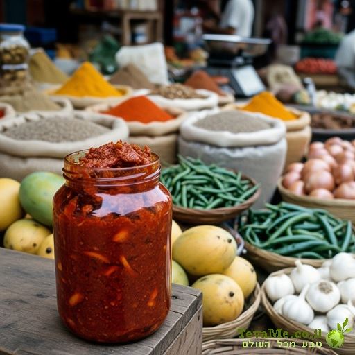 מתבל פיקל מנגו Pravin Mango Pickle