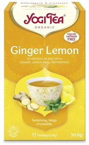 תה יוגי לימון וג'ינג'ר ללא קפאין - Yogi Tea Ginger Lemon tevame