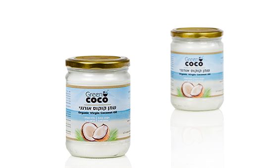 שמן קוקוס אורגני - גרין קוקו
