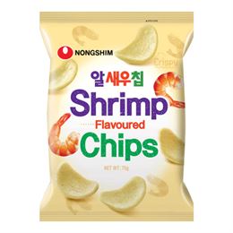 צ'יפס בטעם שרימפס - Nongshim tevame