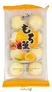 קינוח מוצ'י יפני עוגת אורז בטעם פסיפלורה Dessert Passion Fruit Mochi Rice Cake tevame
