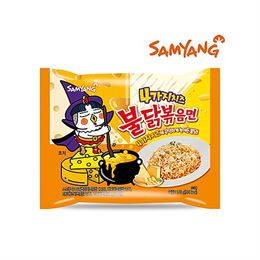 ראמן להכנה מהירה בטעם עוף חריף 4 גבינות - Samyang tevame