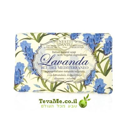 סבון לבנדר כחול ים תיכוני Lavanda Blu del Mediterraneo Nesti Dante