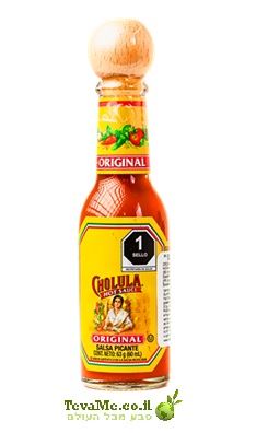 רוטב חריף מקורי צ'ולולה 60 מל Cholula Original Hot Sauce