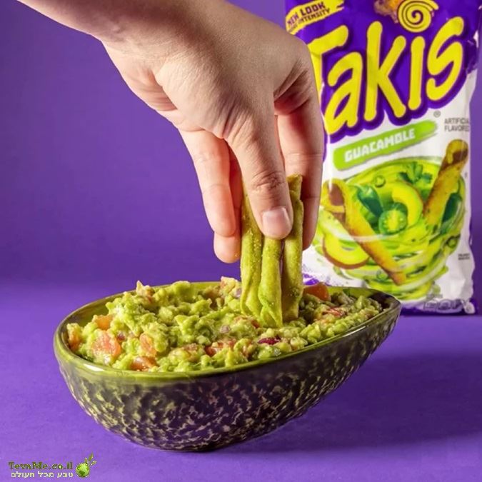 חטיף טאקיס גואקמולה Takis Guacamole