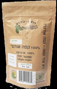 קפה ירוק 100% אורגני tevame