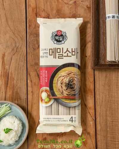 אטריות סובה קוריאה CJ Beksul Buckwheat Noodle