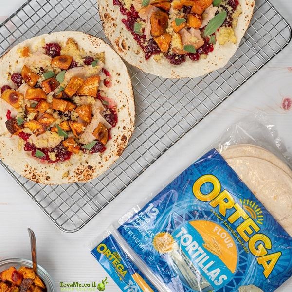 טורטיה מקסיקנית אורטגה Ortega Flour Tortillas