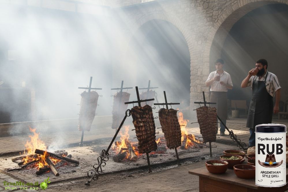 תערובת תבלינים בסגנון גריל ארגנטינאי Cape Herb&Spice Argentinian Style Grill RUB