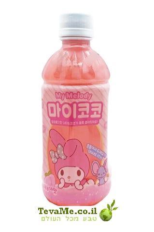 משקה ג'לי מיי מלודי סאנריו בטעם אפרסק Sanrio Misty My Coco My Melody Peach