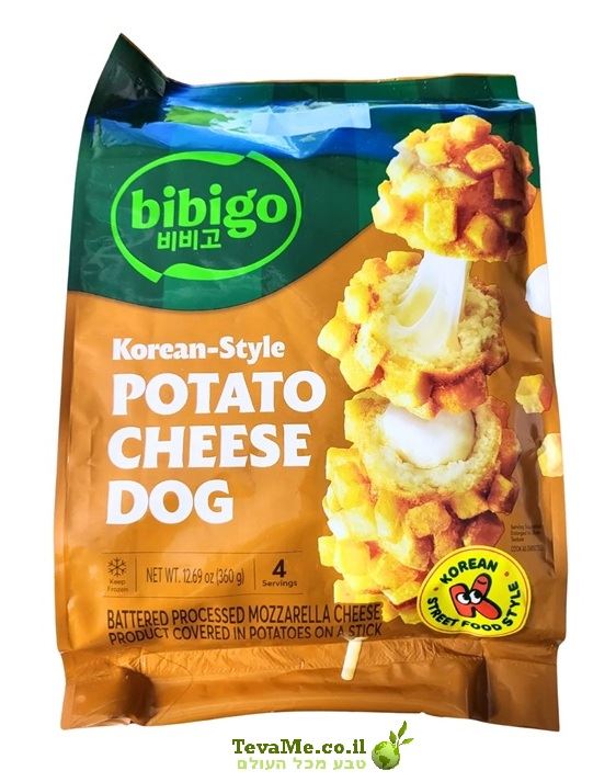 פוטטו צ'יז דוג Bibigo Potato Cheese Dog