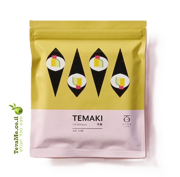 טמאקי אצות נורי קלויות יפניות מובחרות Temaki Nori