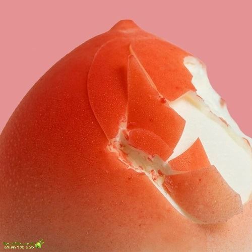 גלידת אפרסק Hongqi Ice Cream Peach Flavored Fumang