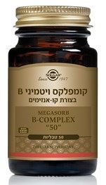 מגה-סורב 50 Megasorb Vitamin B-Complex tevame