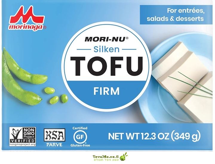 טופו משי במרקם מוצק Mori-Nu Silken Tofu Firm