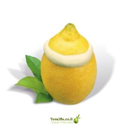 קינוח גלידה בטעם לימון בתוך קליפת לימון Lemon Ice cream in a Lemon Peel tevame