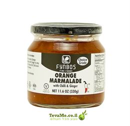 ריבת תפוזים עם צ'ילי וג'ינג'ר FYNBOS Jam Orange Chilli Ginger tevame