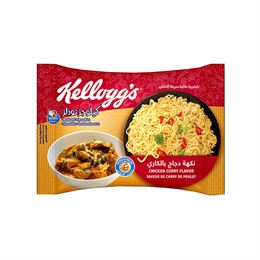 נודלס להכנה מהירה בטעם עוף בקארי - Kellogg's tevame