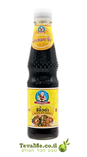 רוטב סויה כהה מתוקה Healthy Boy Black Soy Sauce Yellow Label