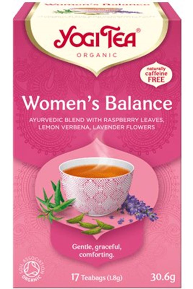 תה יוגי לאיזון נשי ללא קפאין - Yogi Tea Women Balance