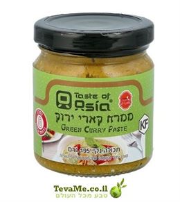 ממרח קארי ירוק TOA Green Curry Paste tevame