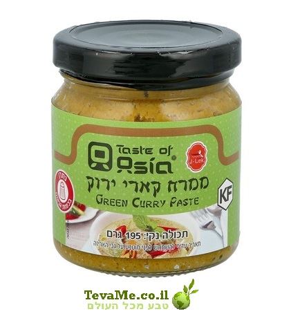 ממרח קארי ירוק TOA Green Curry Paste