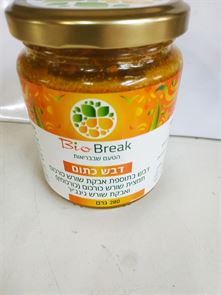 דבש בתוספת שורש כורכום, כורכומין, ושורש ג'ינג'ר tevame