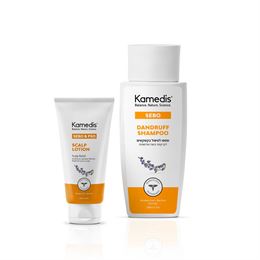 ערכה דו שלבית לטיפול בקשקשים | SEBO DANDRUFF KIT tevame
