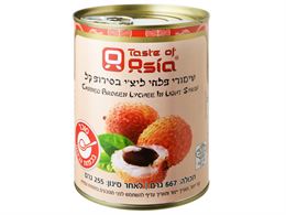 שימורי פלחי ליצ'י בסירופ קל tevame