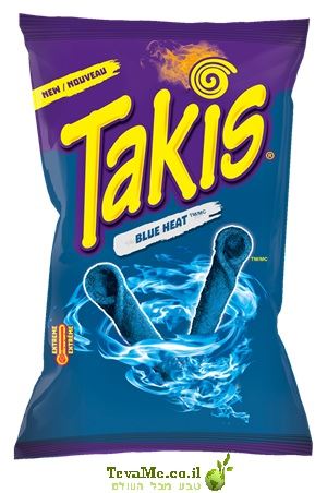 חטיף טאקיס בלו היט גרם Takis Blue Heat Big Size 200