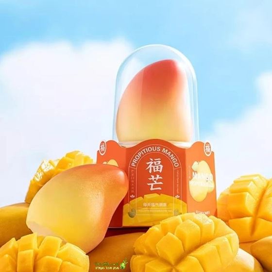 גלידת מנגו Hongqi Ice Cream Mango Flavored Fumang