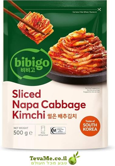 קימצ'י נאפה פרוס Bibigo Sliced Napa Cabbage Kimchi