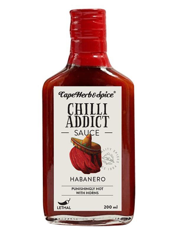 רוטב חריף פלפל הבנרו - Cape Herb&Spice Chilli Addict Habaero Pepper