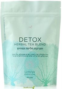 חליטת צמחים לניקוי כבד  DETOX TEA UMINA