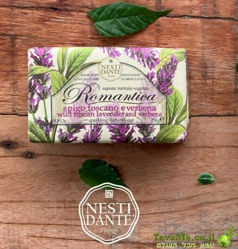 סבון רומנטיקה טוסקנה לבנדר וורבנה Romantica Tuscan Spike Lavender & Verbena Nesti Dante