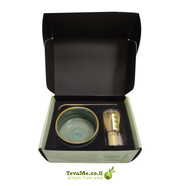 סט מאצ'ה כלים להכנת תה ירוק יפני Ceremonial Matcha Set