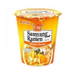 כוס ראמן להכנה מהירה של מרק בטעם עוף - Samyang tevame